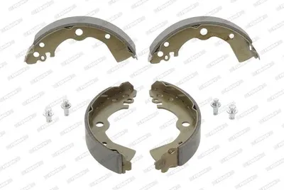 Produktbild von FERODO Bremsbackensatz Trommelbremse Hinten für NISSAN ALMERA I Hatchback (N15) 180mm FSB412