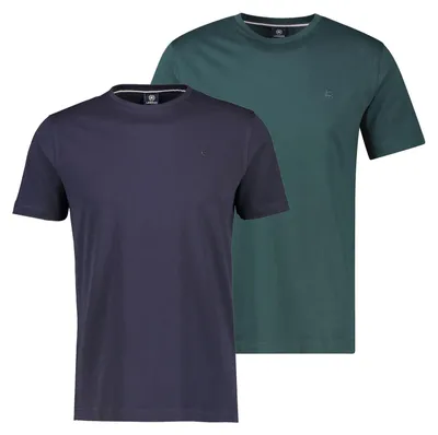 Produktbild von LERROS Herren T-Shirt Rundhals O-Neck | 2 Stück | 8207
