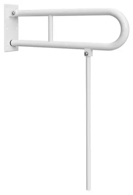 Produktbild von Sapho HANDICAP Klappgriff mit Stützbein 600mm, Weiß