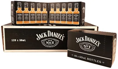 Produktbild von 12x Jack Daniel's Old No.7 Tennessee Whiskey 40% Vol. 10x0,05L