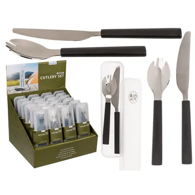 Produktbild von OOTB Camping Besteckset 2-teiliges Set