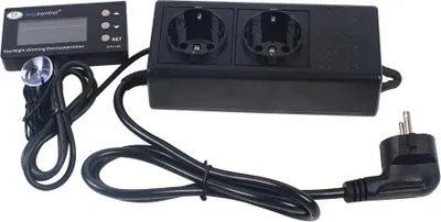 Immagine prodotto di Termostato digitale, display LCD, controllo della temperatura, nero