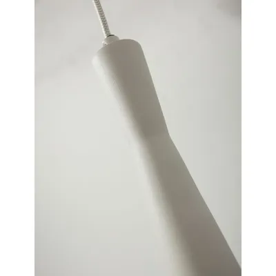 Produktbild von it's about RoMi - Hängeleuchte Bordeaux - Grau - 6x6x26cm Hängelampe - Esstischlampe - Wohnzimmerlampe - Schlafzimmerlampe - Wohnzimmer