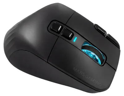 Produktbild von Mars Gaming MMWHEX16, Rechts, Optisch, Bluetooth, 24000 DPI, Schwarz