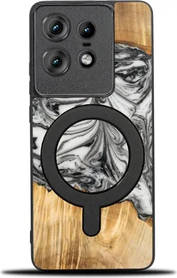Image de Bewood Housse unique pour Motorola Edge 50 Pro - 4 éléments - Terre avec MagSafe