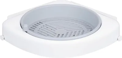 Immagine prodotto di Organizzatore doccia Pilotage Mall senza foratura, bianco