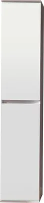 Image de Minor Armoire, 2 portes, blanc, miroir.