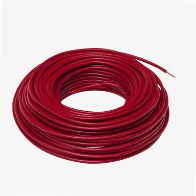 Zdjęcie produktu dla Kabel zasilający ZENITECH HO7V-U 1.5mm² czerwony - 25m