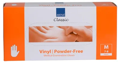 Imagen del producto de Guantes De Vinilo, Talla Mediana, Sin Talco, 4425, 100 Unidades