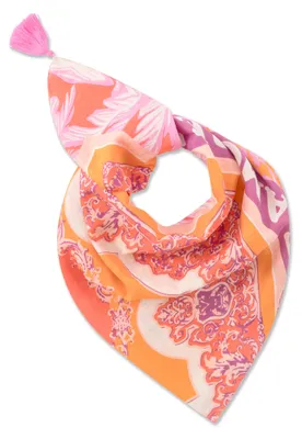 Produktbild von Codello (122) TRIANGLE ORGANIC Baumwolle PATTERN MIX pink-135X135X200CM, pink PIN2 PIN2 135/135X200CM