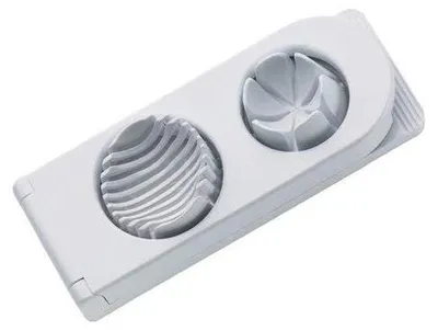 Image de Ghidini Cipriano Coupe-œufs Double Usage 0619 Daily Blanc
