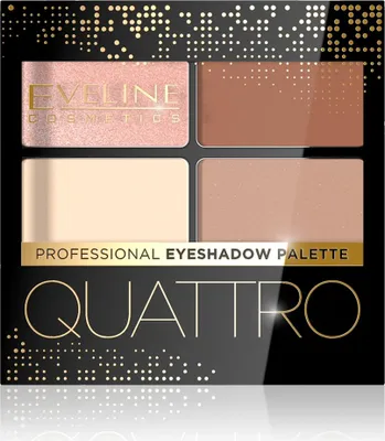 Produktbild von Eveline Cosmetics Lidschatten Quattro-Palette Nr. 05 – 3,2 g