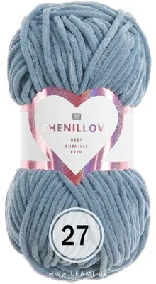Produktbild von Creative Chenillove Rico Chenille (100g/110m) 27 lavendel