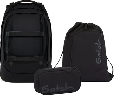 Produktbild von Satch, Schulrucksack-Set PACK Blackjack 3-teilig, ab 5. Klasse