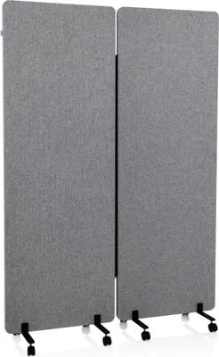 Produktbild von hjh OFFICE Trennwand FLEXMIUT Sichtschutz Raumteiler Indoor 177.0 x 60.0 x 35.0 cm