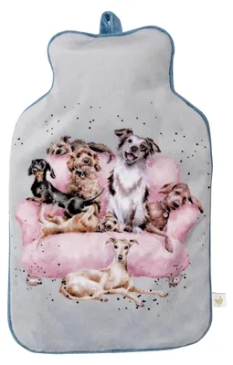 Produktbild von Wärmflasche mit dem Motiv "Das Leben eines Hundes"