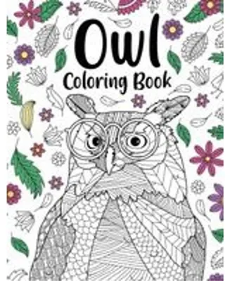 Obrázok produktu pre Malbuch Eule für Erwachsene mit Zentangle-Muster, floralen Mandala-Malseiten und herzerwärmenden Zitaten zur Entspannung