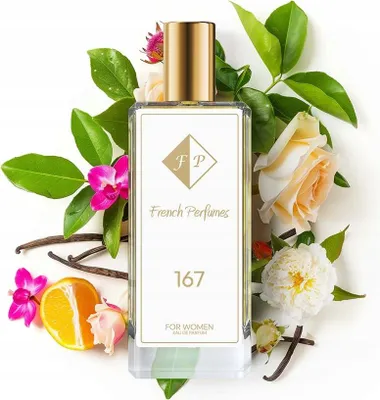Produktbild von FP French Perfumes | Damenparfüm Nr. 167 – Cooco Maadmoisellee – 33 ml – 20 % Parfümöl | Orientalisch-Blumiger Damenduft – Elegant & Feminin