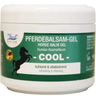 Produktbild von 3x500ml Eco Med Natur Pferdebalsam Gel Cool