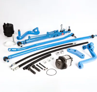 Produktbild von Hydromechanische Lenkhilfe / Servolenkung Nachrüstsatz für Ford 2000 3000 3600 4100 Traktor EU