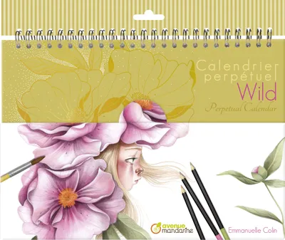 Produktbild von Avenue Mandarine 5x Immerwährender Kalender, Wild - Mehrfarbig GY157C