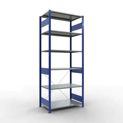 Produktbild von Stecksystem Grundregal - 2500x1000x 600 mm, Typ 150 kg