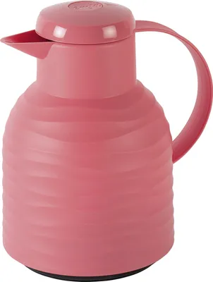 Zdjęcie produktu dla Emsa SAMBA WAVE dzbanek próżniowy Quick-Press, dzbanek, imbryk, dzbanek do kawy, kawa, plastik, koralowy, 1 L, N4010700