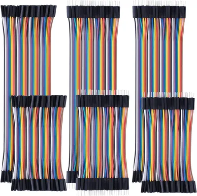 40-polige Jumperkabel-Set, 6 Stück, 10 & 20 cm, für Arduino