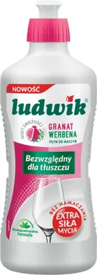 Zdjęcie produktu dla Ludwik Płyn do naczyń Granat-Werbena 450 ml