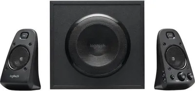 Produktbild von PC Lautsprecher, Logitech Z623, 2.1 System, 200 Watt RMS, THX , Schwarz