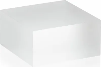 Produktbild von Acrylblock mattiert (50 x 50 x 25 mm)