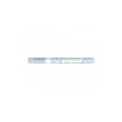 Obrázok produktu pre Konfety v tube – biele motýle, 60 cm Party Deco