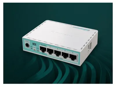 Produktbild von Mikrotik hEX, Ethernet-WAN, Gigabit Ethernet, Weiß