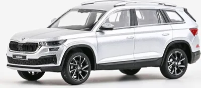 Zdjęcie produktu dla Skoda Kodiaq FL (2021) srebrny brylantowy ABREX 1:43