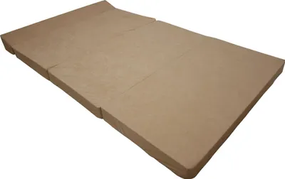 Produktbild von Klappmatratze Faltmatratze 200x120x10 cm - 1009, 4-teilig mit Kopfstütze, klappbar zum Sofa, campingtauglich, Bezug abnehmbar, sehr praktisch