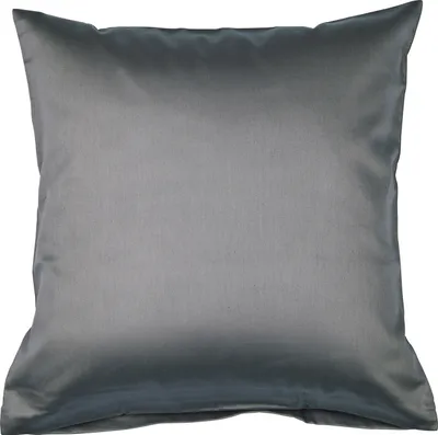 Zdjęcie produktu dla Janine Mako-Satin Poszewka na poduszkę Kiss. 80x80 1 sztuka Kolory 31001-78-610 antracyt