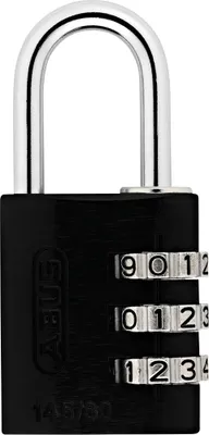 Produktbild von Zahlenschloss 145/30 schwarz B/DFNLI
