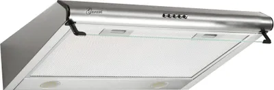 Produktbild von GURARI Unterbauhaube GCH F 590 60 IS, Einbau Dunstabzugshaube 60 cm,Edelstahl, 250m³/h, mit Glas, LED
