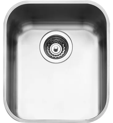 Obrázek produktu pro Smeg UM40, Podstavný dřez, Obdélníkový, Nerezová ocel, Nerezová ocel, 1 misky/misek, 400 x 340 mm