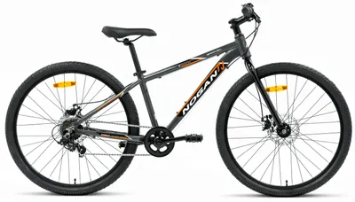Produktbild von Nogan Gravel PRO – Leichtes Kinderfahrrad – 26 Zoll – 7 Gänge – Grau