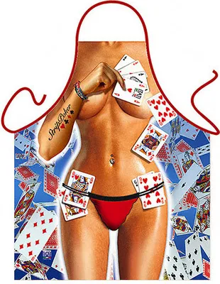 Obrázek produktu pro Zástěra Sexy hráčka pokeru