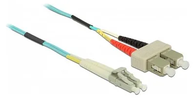 Obrázek produktu pro DeLOCK Optický kabel LC > SC Multimód OM3 1 m, 1 m, OM3, LC, SC