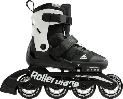 Obrázok produktu pre Rollerblade Microblade JR Black/White 28-32 Kolieskové korčule