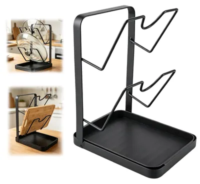 Pannendeksel-Organizer, 1 Stück, 5x2x10 cm