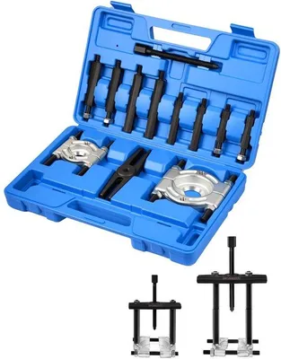 Produktbild von 12-teiliges Lagertreckerset, Tragfähigkeit: 5 Tonnen, Abmessungen: 5 Tonnen, 5,1 cm und 7,6 cm