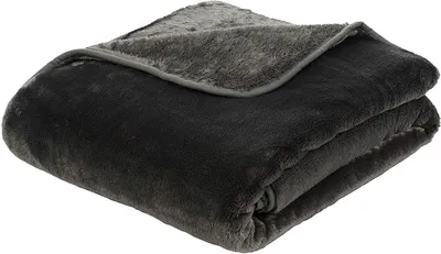 Produktbild von Gözze Kuscheldecke Cashmere-Feeling Premium 180 x 220 cm anthrazit (91)