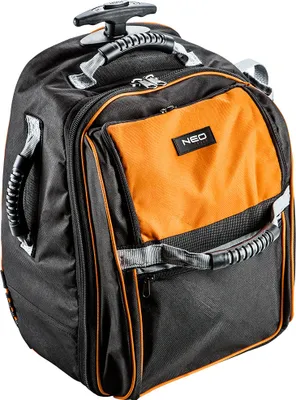 Obrázok produktu pre NEO TOOLS Batoh na náradie Batoh na náradie pre remeselníkov - 35,5 x 24,5 x 25 cm na kolieskach