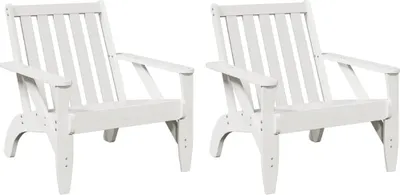Produktbild von VidaXL 859333, Terrasse, Pinienwald, Weiß, 750 mm, 770 mm, 770 mm