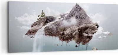 Produktbild von Bild auf Leinwand - Leinwandbild - Umwelt Natur - 100x40cm - Wand Bild - Wanddeko - Wandbilder - Leinwanddruck - Bilder - Kunstdruck - Wanddekoration - Leinwand bilder - Wandkunst - AB100x40-3548