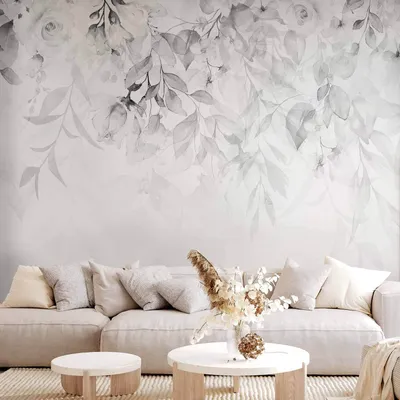 Produktbild von Selbstklebende Folie Fototapete - Waterfall of Roses - Third Variant 98x70 cm Blumen b-A-0697-a-d